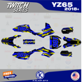 thumbnail image 1 of Kalair GFX Graphics Kit for Yamaha YZ65 (2018-2023) Twitch Series, 1 of 5
