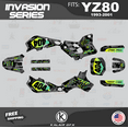 thumbnail image 1 of Kalair GFX Graphics Kit for Yamaha YZ80 (1993-2001) Invasion Series, 1 of 5