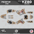 thumbnail image 1 of Kalair GFX Graphics Kit for Yamaha YZ80 (1993-2001) Predator Series, 1 of 5