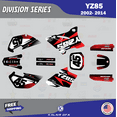 thumbnail image 1 of Kalair GFX Graphics Kit for Yamaha YZ85 (2002-2014) Division Series, 1 of 5
