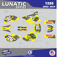 thumbnail image 1 of Kalair GFX Graphics Kit for Yamaha YZ85 (2002-2014) Lunatic Series, 1 of 5