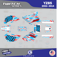 thumbnail image 1 of Kalair GFX Graphics Kit for Yamaha YZ85 (2002-2014) Twitch Series, 1 of 5