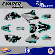 Kalair GFX Graphics Kit for Yamaha YZ85 2019-2021 Evader Series