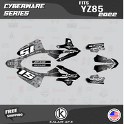 Kalair GFX Graphics Kit for Yamaha YZ85 2022-2023 Cyberware Series