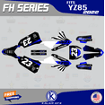 thumbnail image 1 of Kalair GFX Graphics Kit for Yamaha YZ85 (2022-2023) Fh Series, 1 of 5