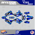 thumbnail image 1 of Kalair GFX Graphics Kit for Yamaha YZ85 (2022-2023) Invasion Series, 1 of 5