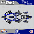 thumbnail image 1 of Kalair GFX Graphics Kit for Yamaha YZ85 (2022-2023) Revolt Series, 1 of 5