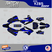 Kalair GFX Graphics Kit for Yamaha YZ85 2022-2023 Twitch Series