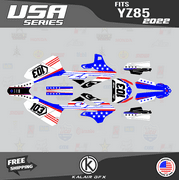 Kalair GFX Graphics Kit for Yamaha YZ85 2022-2023 Usa Series
