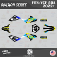 thumbnail image 1 of Kalair GFX Graphics Kit for Ycf 50A (2022-2023) Division Series, 1 of 5