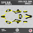 thumbnail image 1 of Kalair GFX Graphics Kit for Ycf 50A (2022-2023) Spear Series, 1 of 5