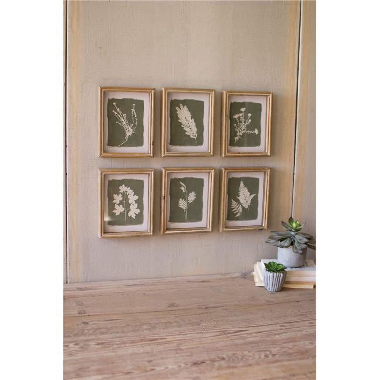 Kalalou Fern Prints Framed Art