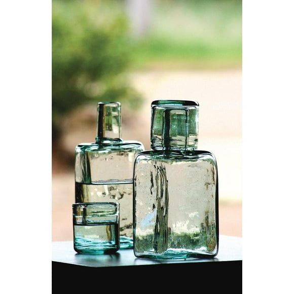 Kalalou Inc Bedside Water Carafe And Drinking Glass