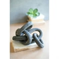 thumbnail image 1 of Kalalou Clay Chain – 3.5"H Handcrafted Decorative Accent, 1 of 4
