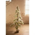 thumbnail image 1 of Kalalou Green Artificial Frosted Christmas Large Tree - Perfect for Gift, 1 of 2