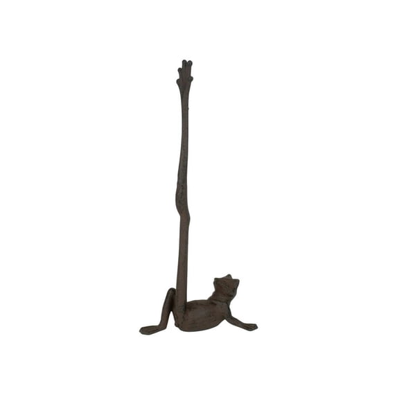 Kalalou Inc Cast Iron Frog Paper Towel Holder
