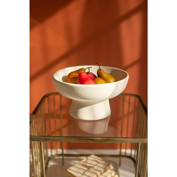 Kalalou Inc Ceramic Compote - Short