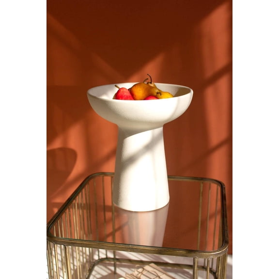 KALALOU CHN1230 Ceramic Compote - Tall