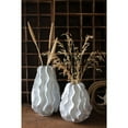 thumbnail image 1 of CERAMIC RUFFLE VASE - SMALL, 1 of 3