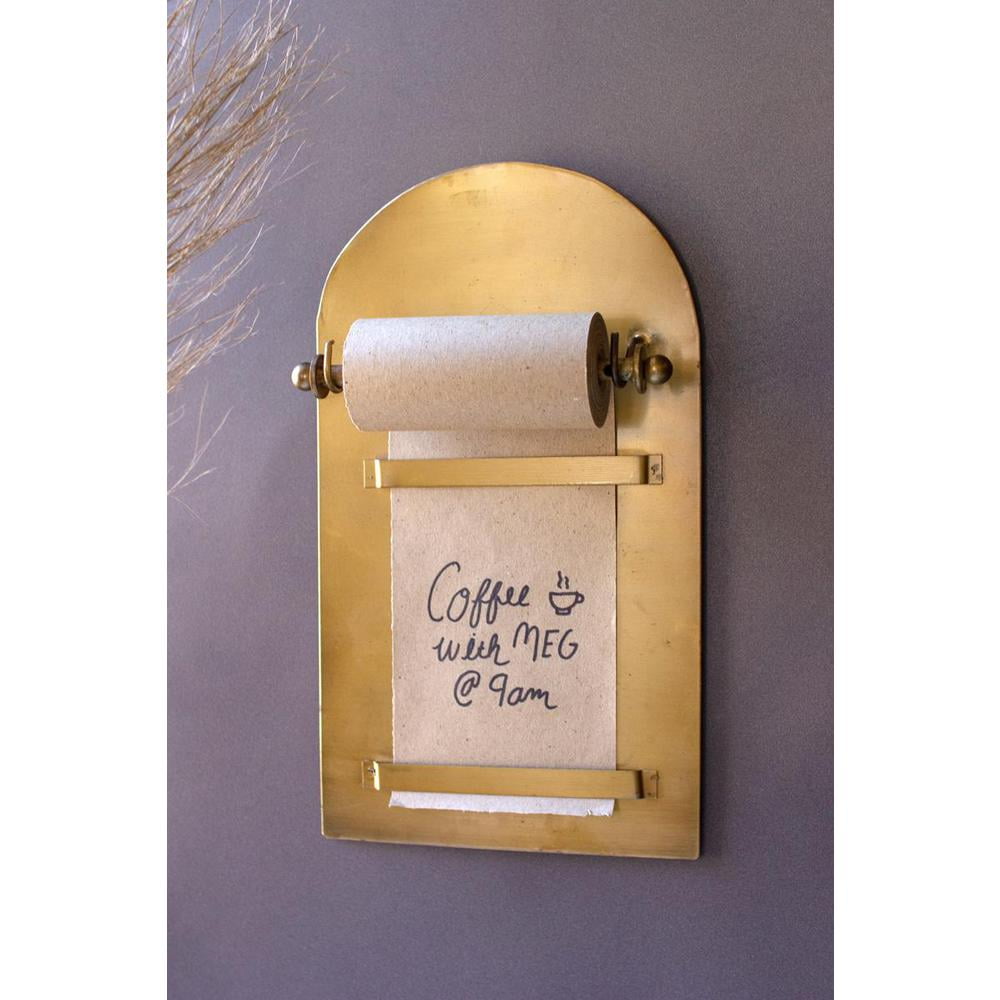 Kalalou NDE1247 Blocco Note A Rullo Da Parete - Design Retro, Dimensioni 40,6 X 12,7 X 12,7 Cm