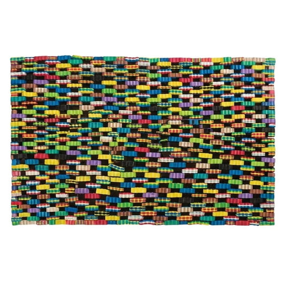 RECYCLED FLIP FLOP LARGE DOOR MAT
