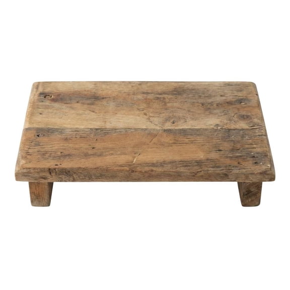 Kalalou Repurposed Rectangle Wooden Riser