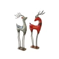 thumbnail image 1 of Kalalou Inc Set Of Two Recycled Iron Deer, 1 of 3