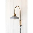 thumbnail image 1 of WALL LIGHT WITH GREY SHADE, 1 of 4