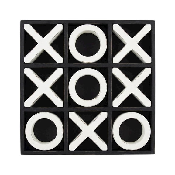 WOODEN TIC-TAC-TOE GAME