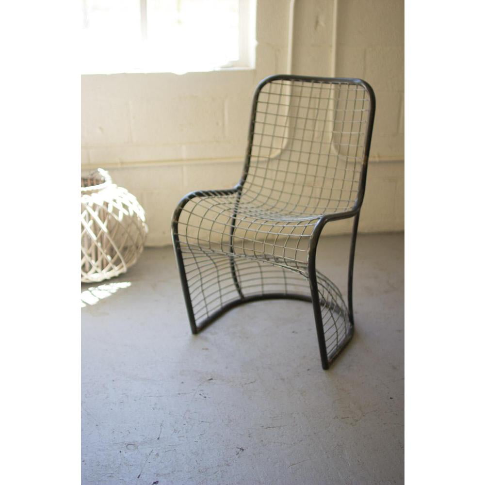 Kalalou Inc Woven Metal S-Chair