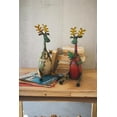 thumbnail image 1 of Kalalou Recycled Sitting Iron Moose Set of Two, 1 of 3