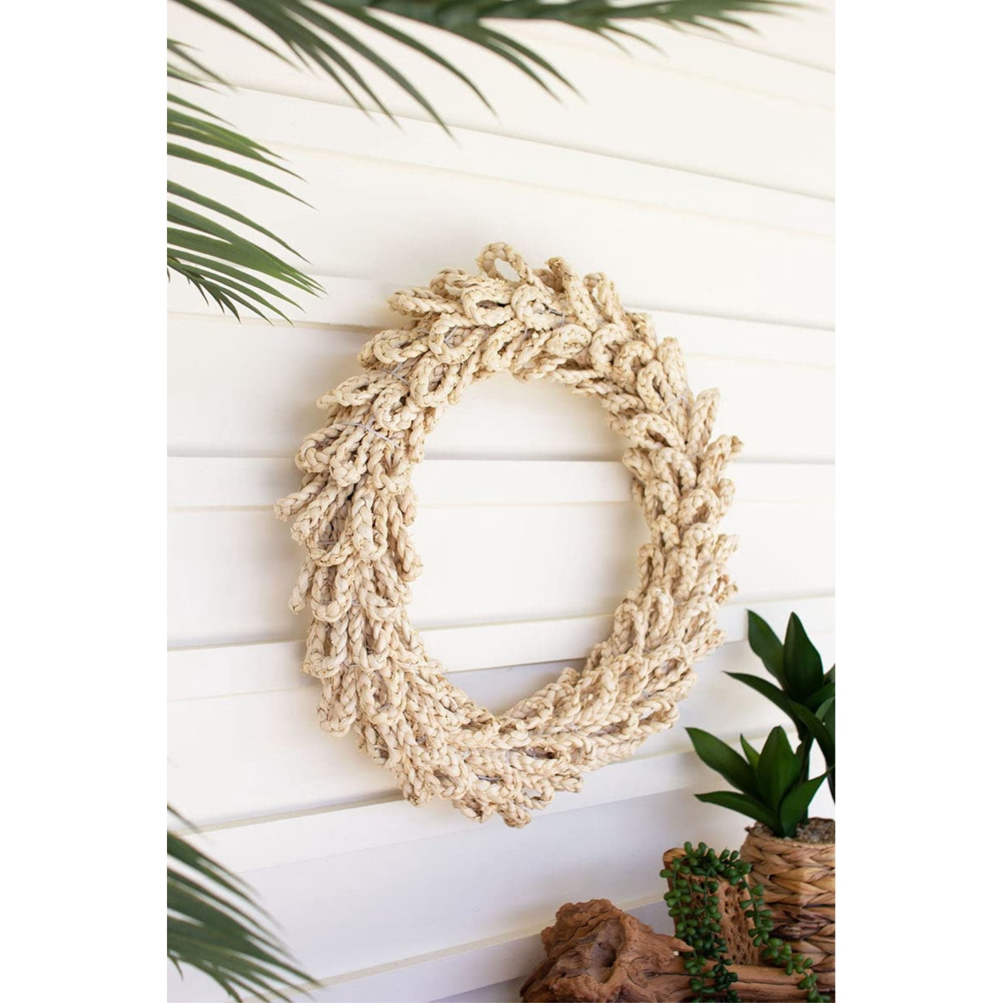 WOVEN ROPE WREATH - Walmart.com