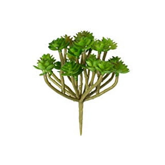 Kalalou Small Artificial Sedum Succulent, One Size, Green