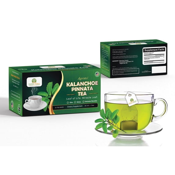 Kalanchoe Pinnata-Leaf of Life (Bryophyllum Pinnatum) Tea- Antioxidantes (20 Tea Bags)