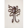 thumbnail image 1 of Kalalou Cast Iron Wall Coat Hook, 5.5" x  6", Brown, 1 of 3