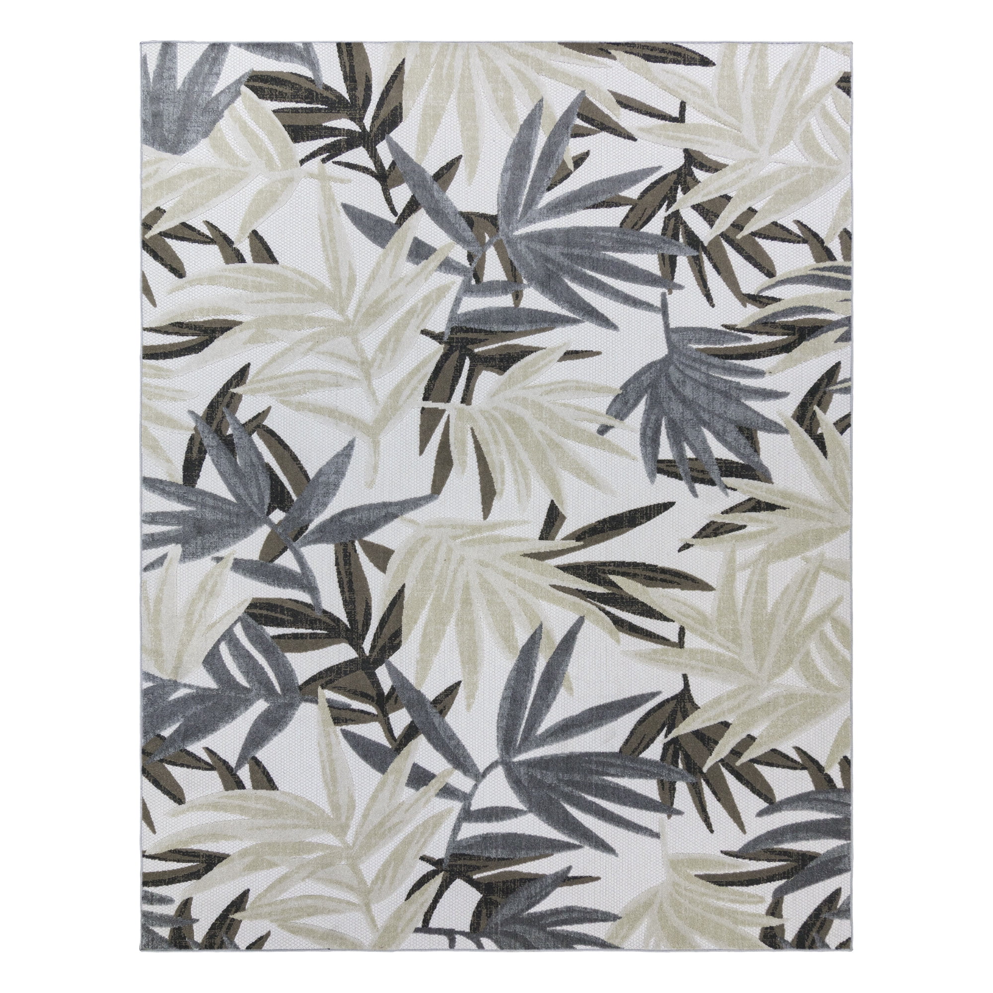 Kalari Isla Indoor/ Outdoor Polypropylene Ivory Flat Weave Area Rug, 9x13