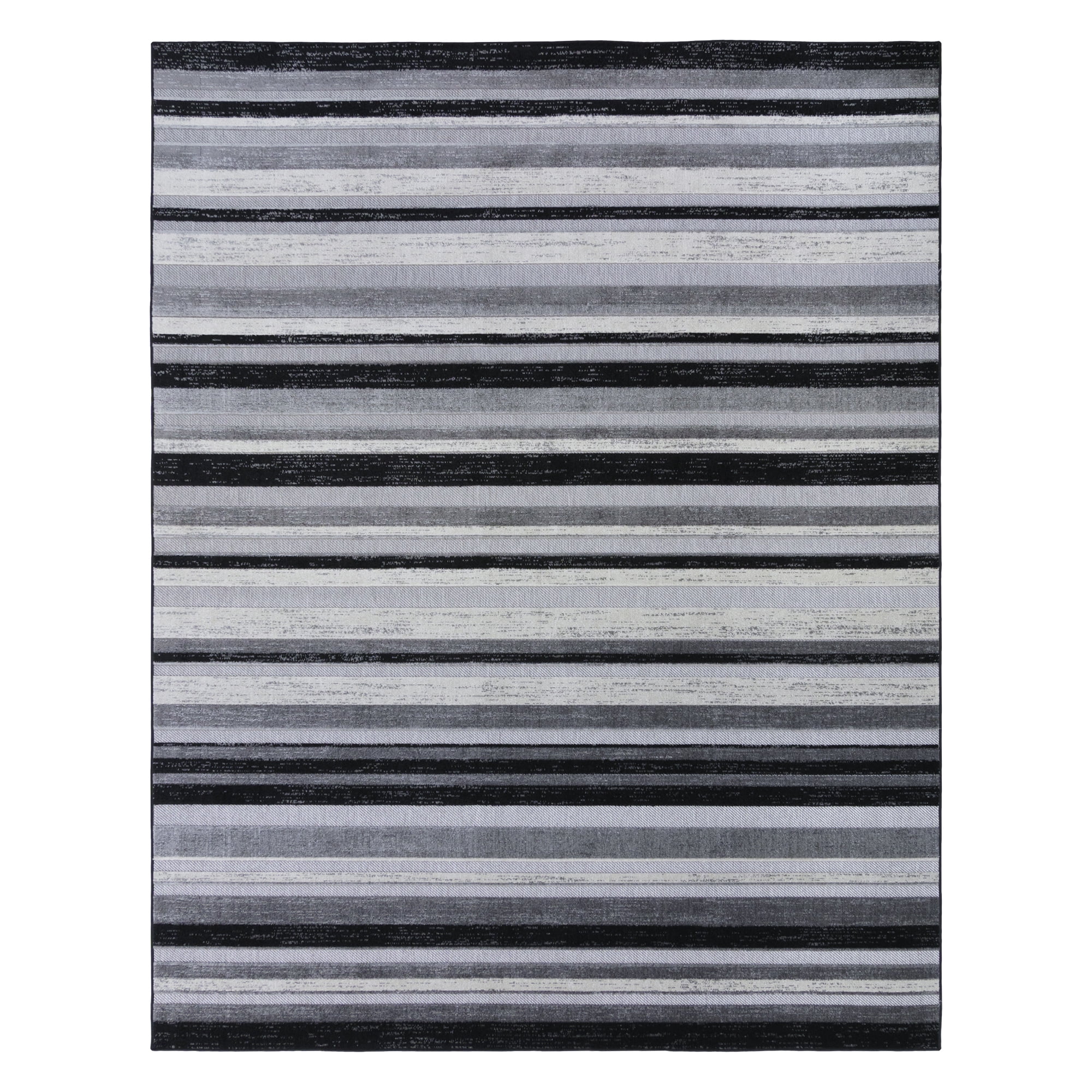 Kalari Koro Indoor/ Outdoor Polypropylene Gray Flat Weave Area Rug, 9x13