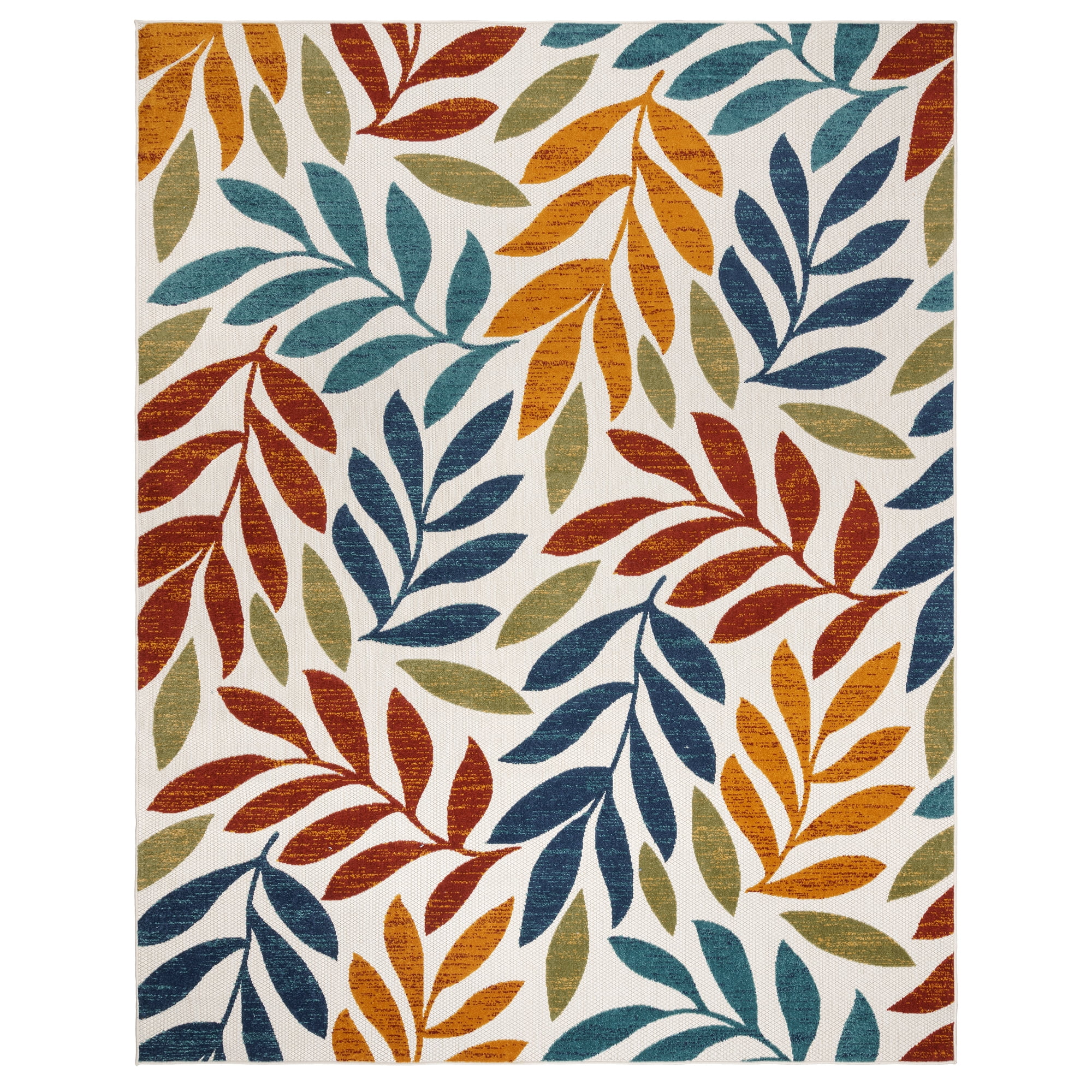 Kalari Maru Indoor/ Outdoor Polypropylene Multi Flat Weave Area Rug, 8x10