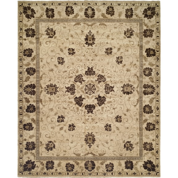 Kalaty Antalya Area Rug AT-385 Ivyivy Repeat Diamond 4' x 6' Rectangle
