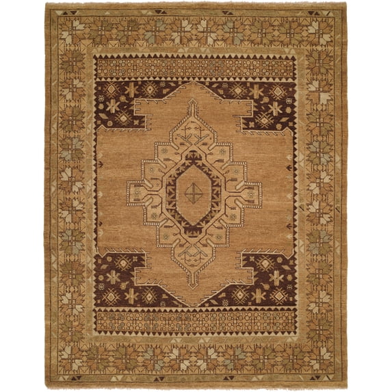 Kalaty Carol Bolton Area Rug CB-905 Tritan Petals Bulbs 6' x 9' Rectangle