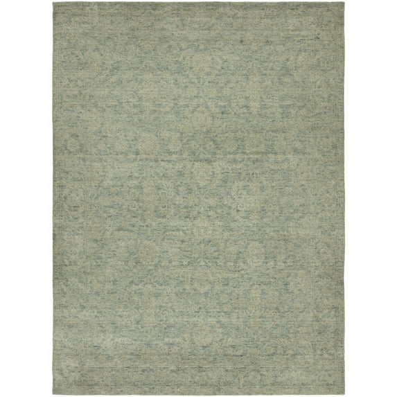 Kalaty Gramercy Area Rug GR-718 Aqua Haze Worn Vintage 2' 6" x 10' Rectangle