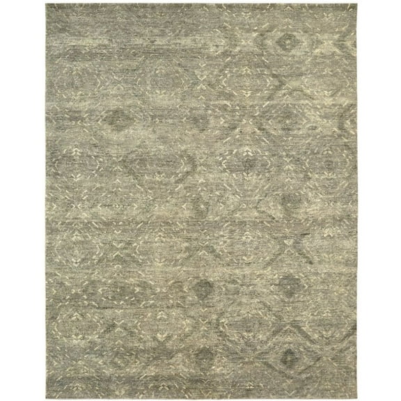 Kalaty Infinity Area Rug IT-255 Contemporary Grey, Gray, 2' x 3'