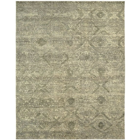 Kalaty Infinity Area Rug IT-255 Contemporary Grey, Gray, 2' x 3'