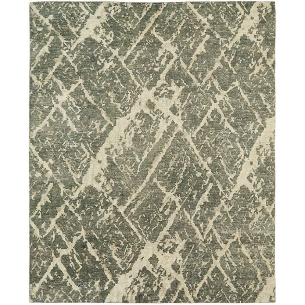Kalaty Infinity Area Rug IT-256 Contemporary Grey, Gray, 9' x 12 ...
