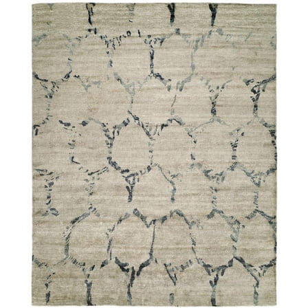 Kalaty Inspira Area Rug IN-942 Contemporary Grey, Gray, 2' x 3'