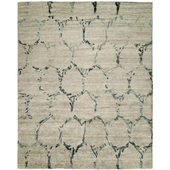 Kalaty Inspira Area Rug IN-942 Contemporary Grey, Gray, 2' x 3'