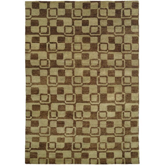 Kalaty Jade Area Rug JD-654 Multy Blocks Cubes 6' x 9' Rectangle