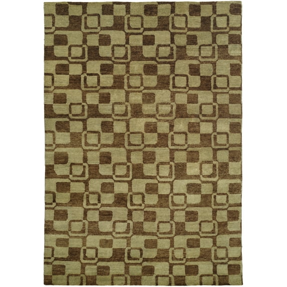 Kalaty Jade Area Rug JD-654 Multy Blocks Cubes 8' x 10' Rectangle