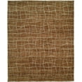 thumbnail image 1 of Kalaty Jade Area Rug JD-663 Brown Lined Waves 8' x 10' Rectangle, 1 of 2