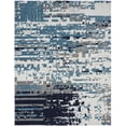thumbnail image 1 of Kalaty Jardin Area Rug JR-642 Blue Faded Distressed 3' 6" x 5' 6" Rectangle, 1 of 3